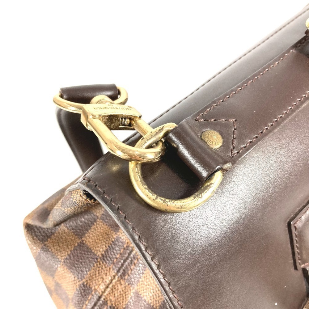 LOUIS VUITTON Authentic Brown Damier Canvas Shoulder Bag - Picture 10 of 16